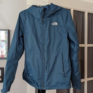 Women's Rain Coat Teal Small
